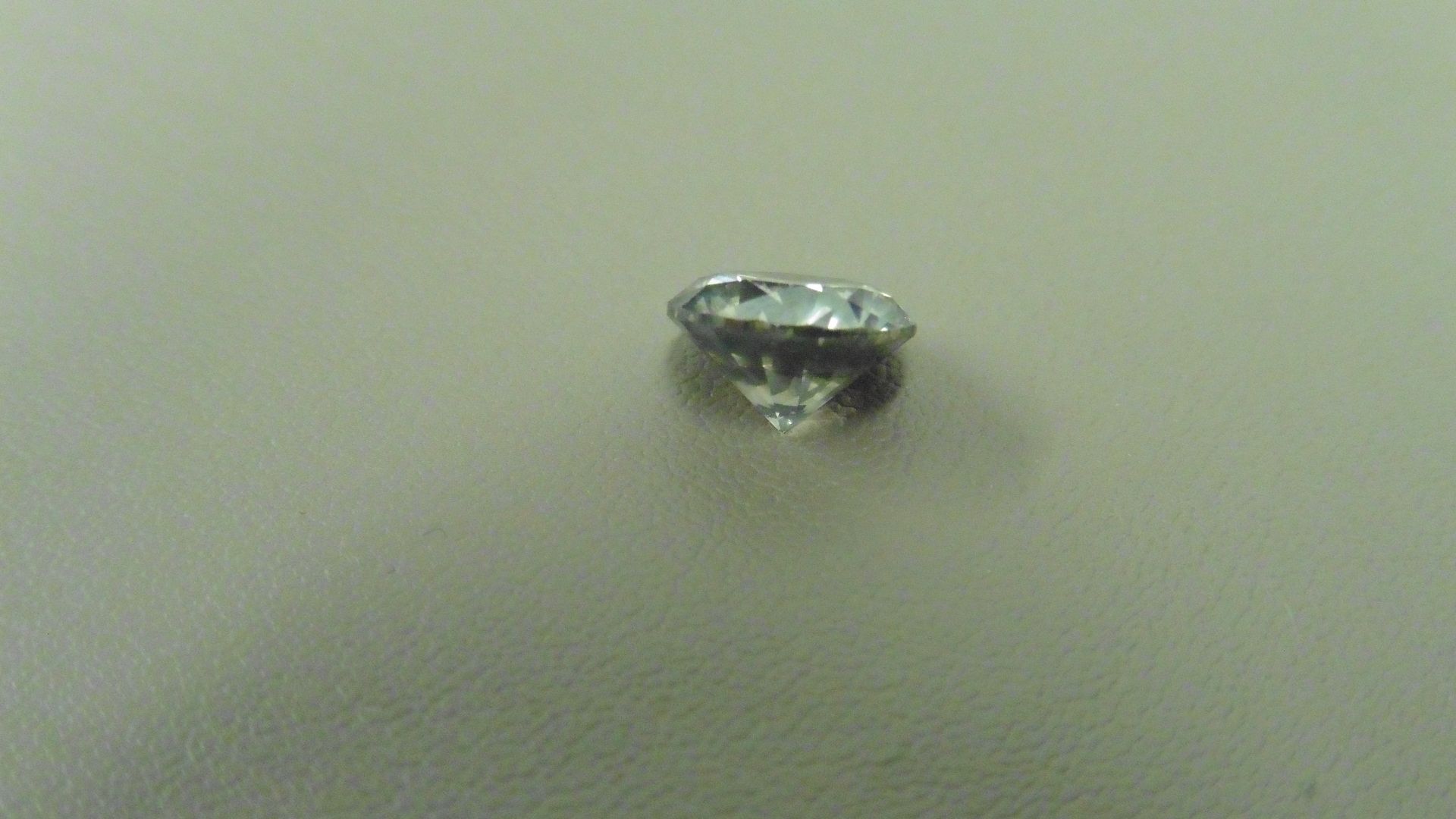 2.08ct natural loose brilliant cut diamond. M colour and si2 clarity. 8.07 x 4.96mm. No - Image 4 of 4