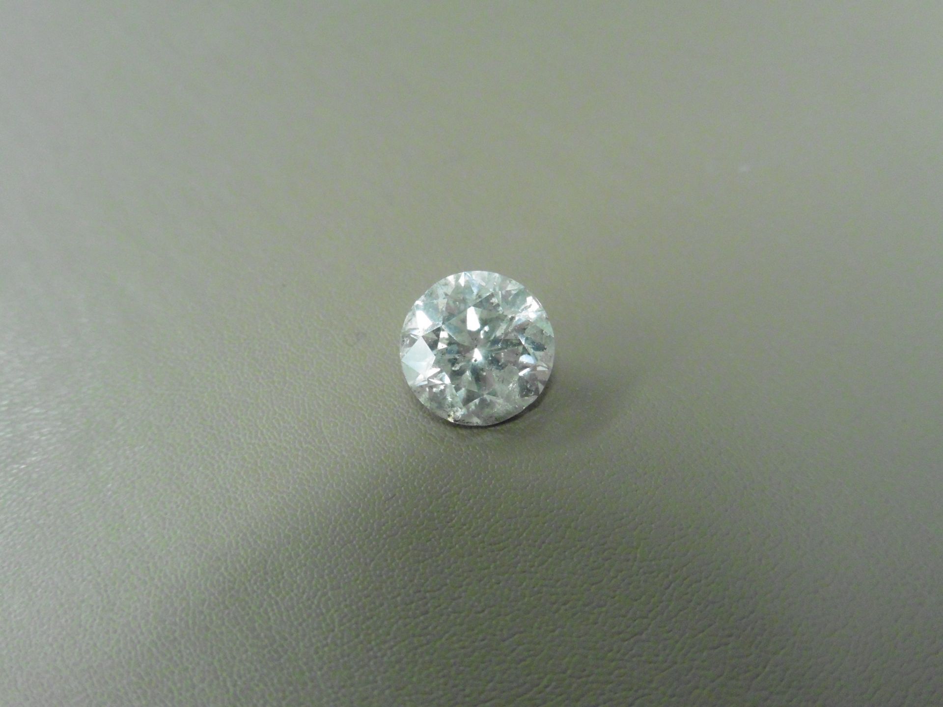 4.13ct natural loose brilliant cut diamond. G colour and I1 clarity. Natural stone. No certification - Image 3 of 5