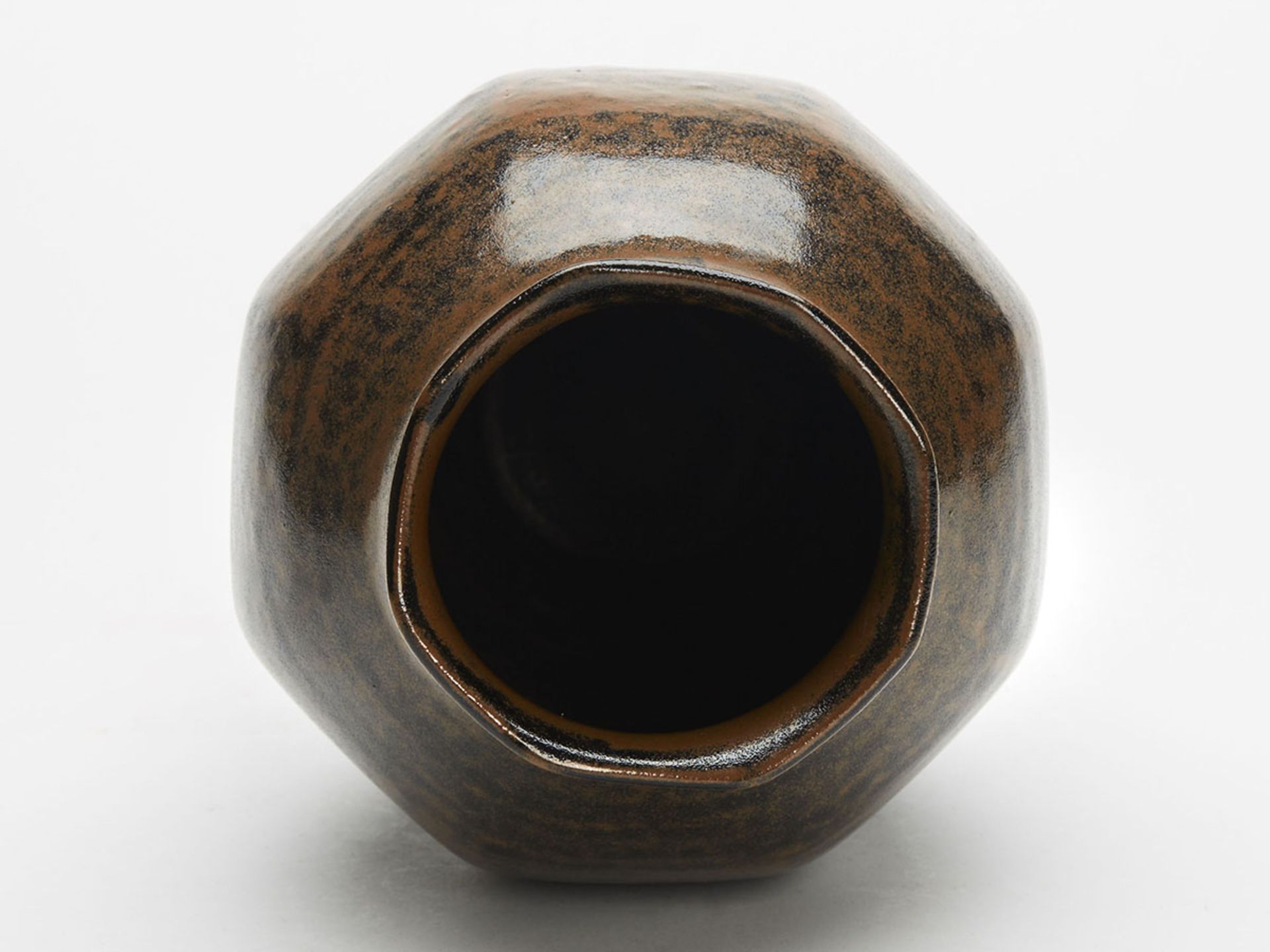 Vintage Ken Halsall Tenmoku Glazed Studio Vase 20Th C. - Image 8 of 8