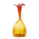 Ombre Art Glass Vase 20 C
