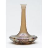 Kralik Marbled Opalescent Art Glass Bottle Vase C.1900