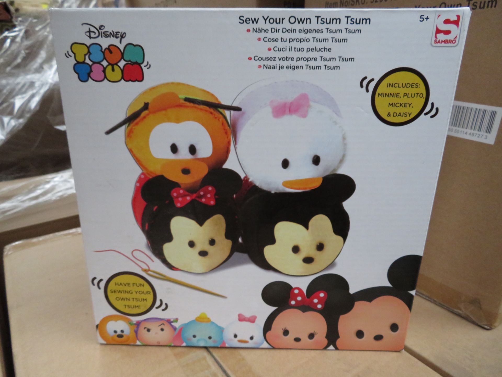 36 x Brand New - Disney Tsum Tsum Sew Your Own Tsum Tsum. RRP £12.99 each