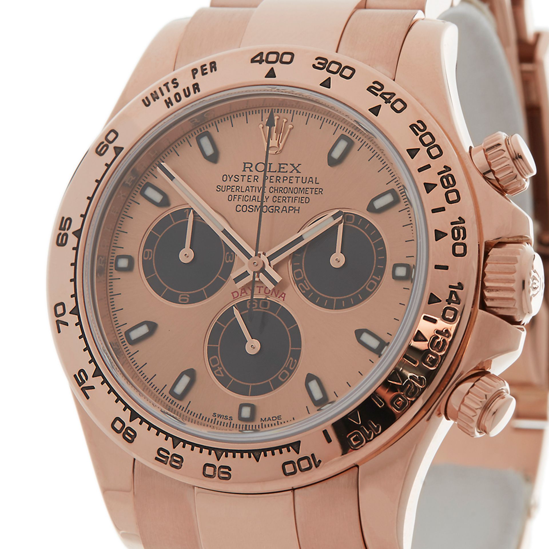 Rolex Daytona Everose 40mm 18k Rose Gold 116505