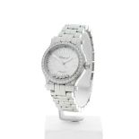 Chopard Happy Sport 5 Diamond 30mm Stainless Steel 278573-3004