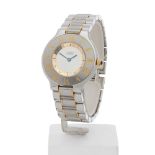 Cartier Must De 21 31mm Stainless Steel & 18k Yellow Gold 1330