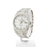 Rolex Day-Date 36mm 18k White Gold 118239