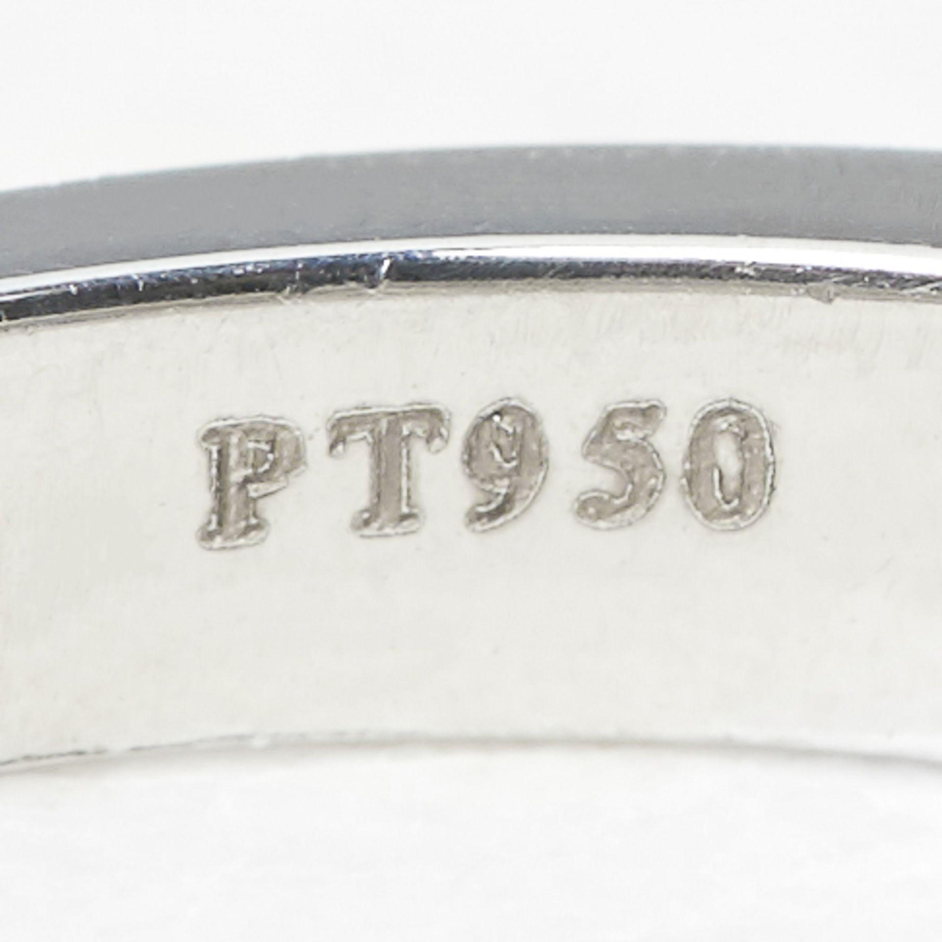 Tiffany & Co. Platinum 0.60ct Diamond Half Eternity Ring - Image 14 of 15