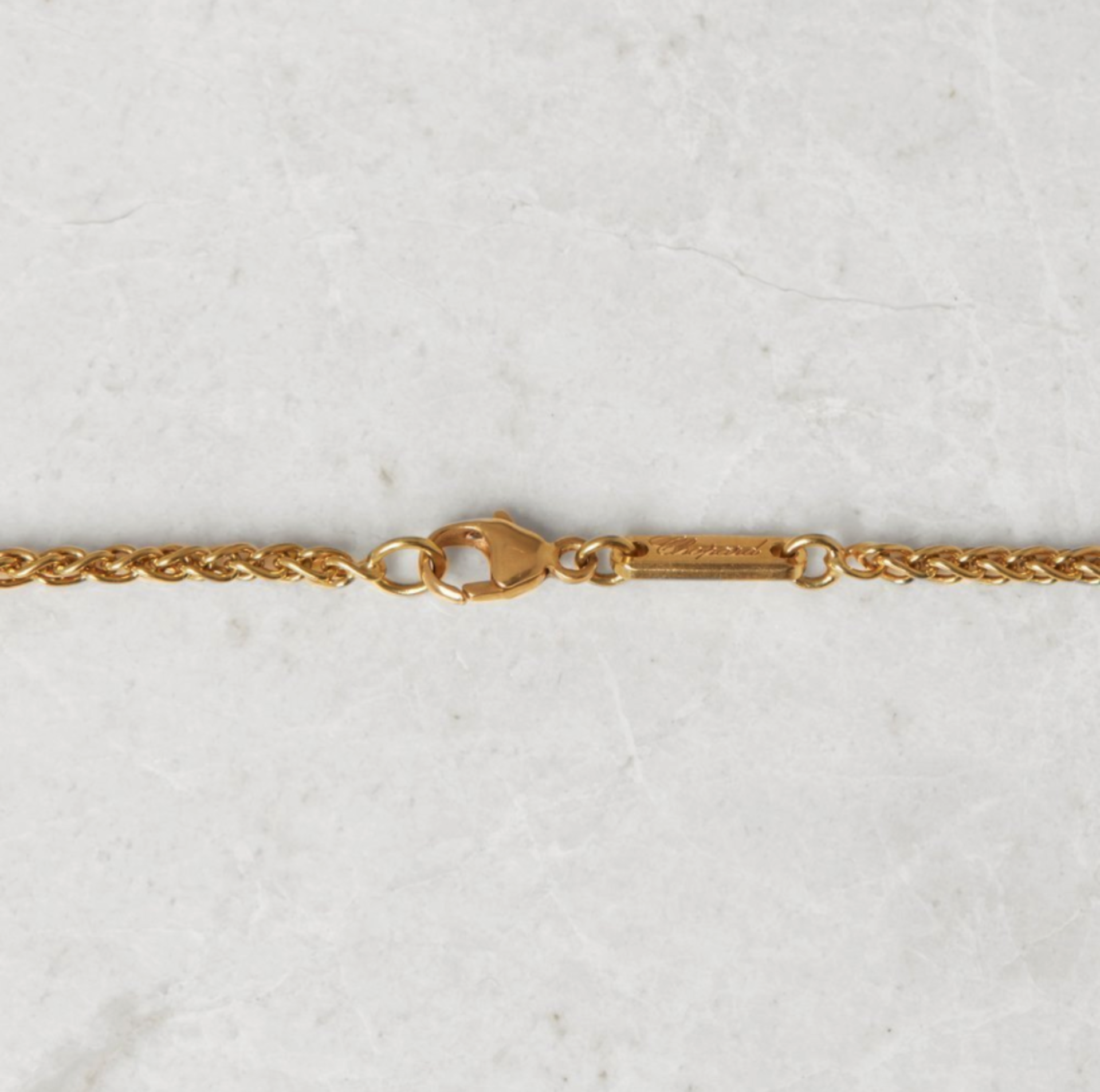 Chopard 18k Yellow Gold Happy Diamonds Necklace - Image 3 of 9