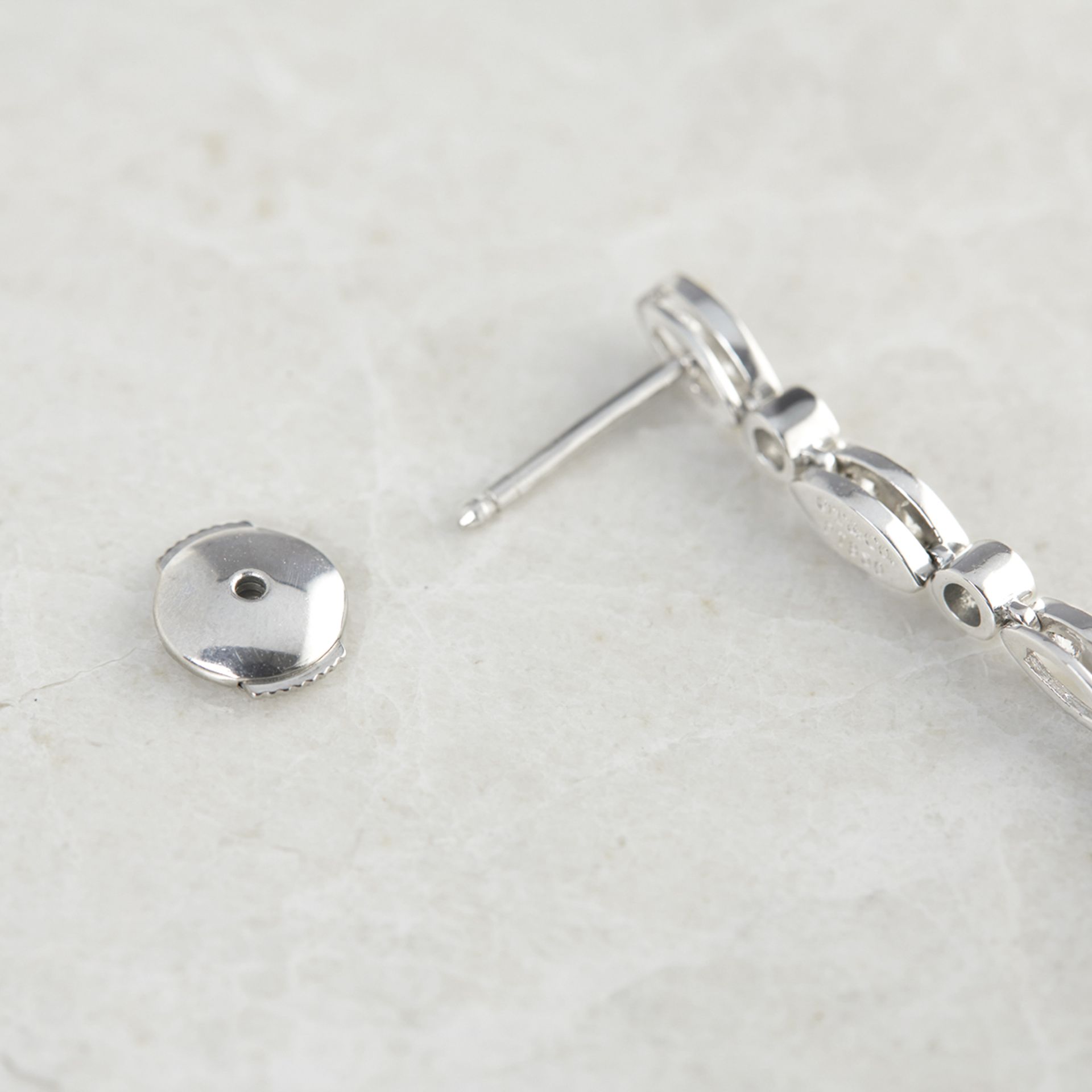Tiffany & Co. Platinum 1.10ct Diamond Drop Earrings - Image 6 of 7