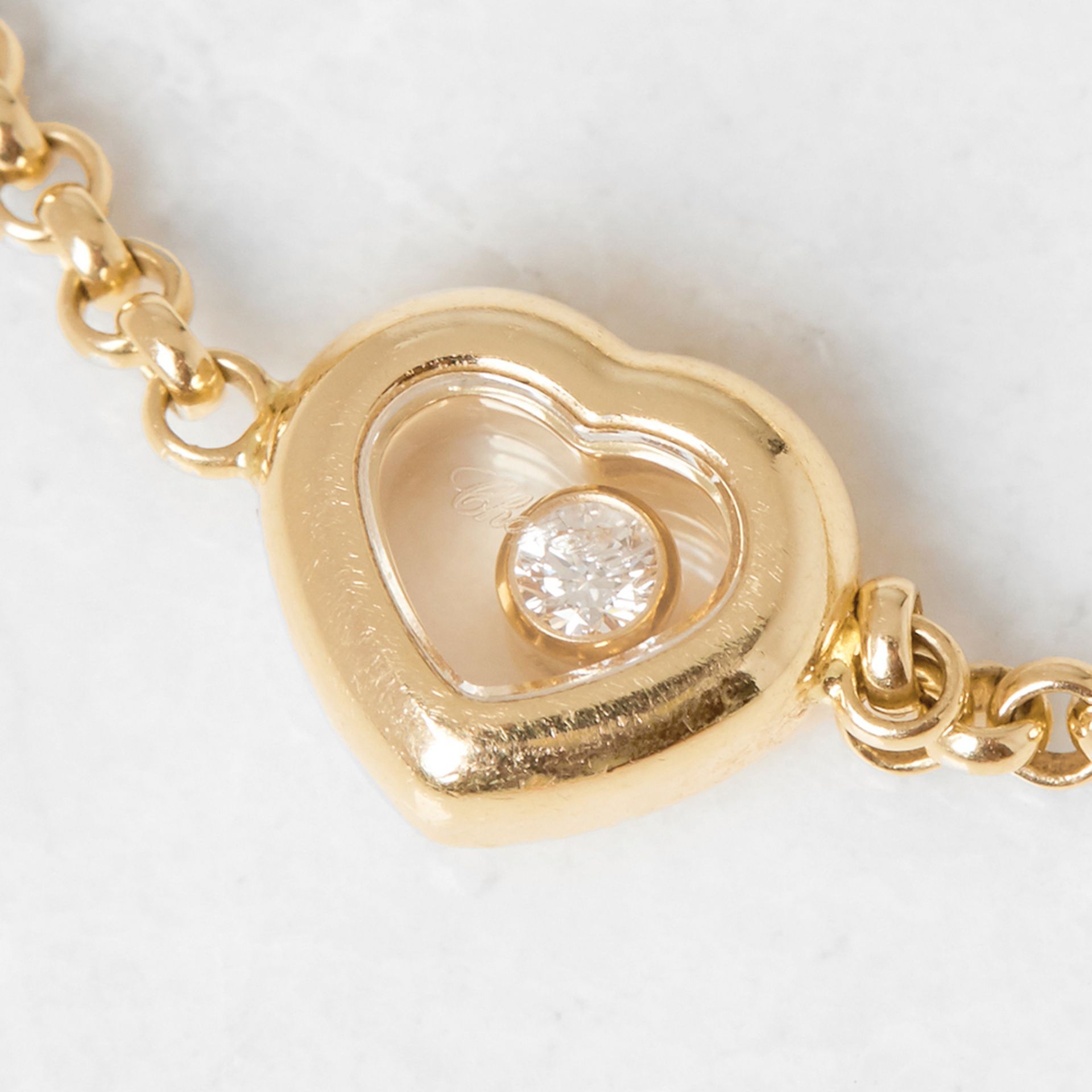 Chopard 18k Yellow Gold Happy Diamonds Bracelet - Image 4 of 9