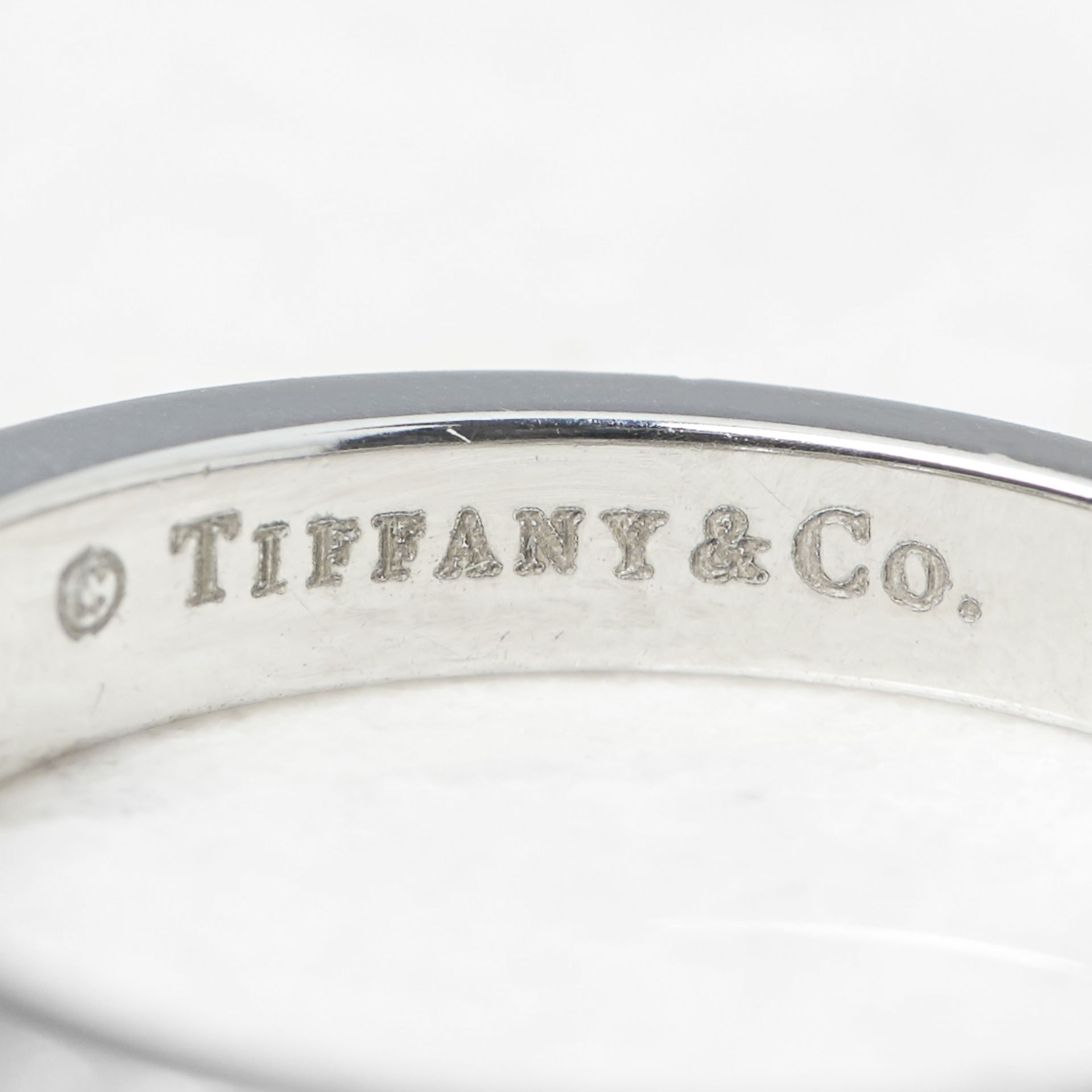 Tiffany & Co. Platinum 0.60ct Diamond Half Eternity Ring - Image 13 of 15