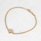 Chopard 18k Yellow Gold Happy Diamonds Bracelet