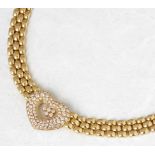 Chopard 18k Yellow Gold Happy Diamonds Necklace