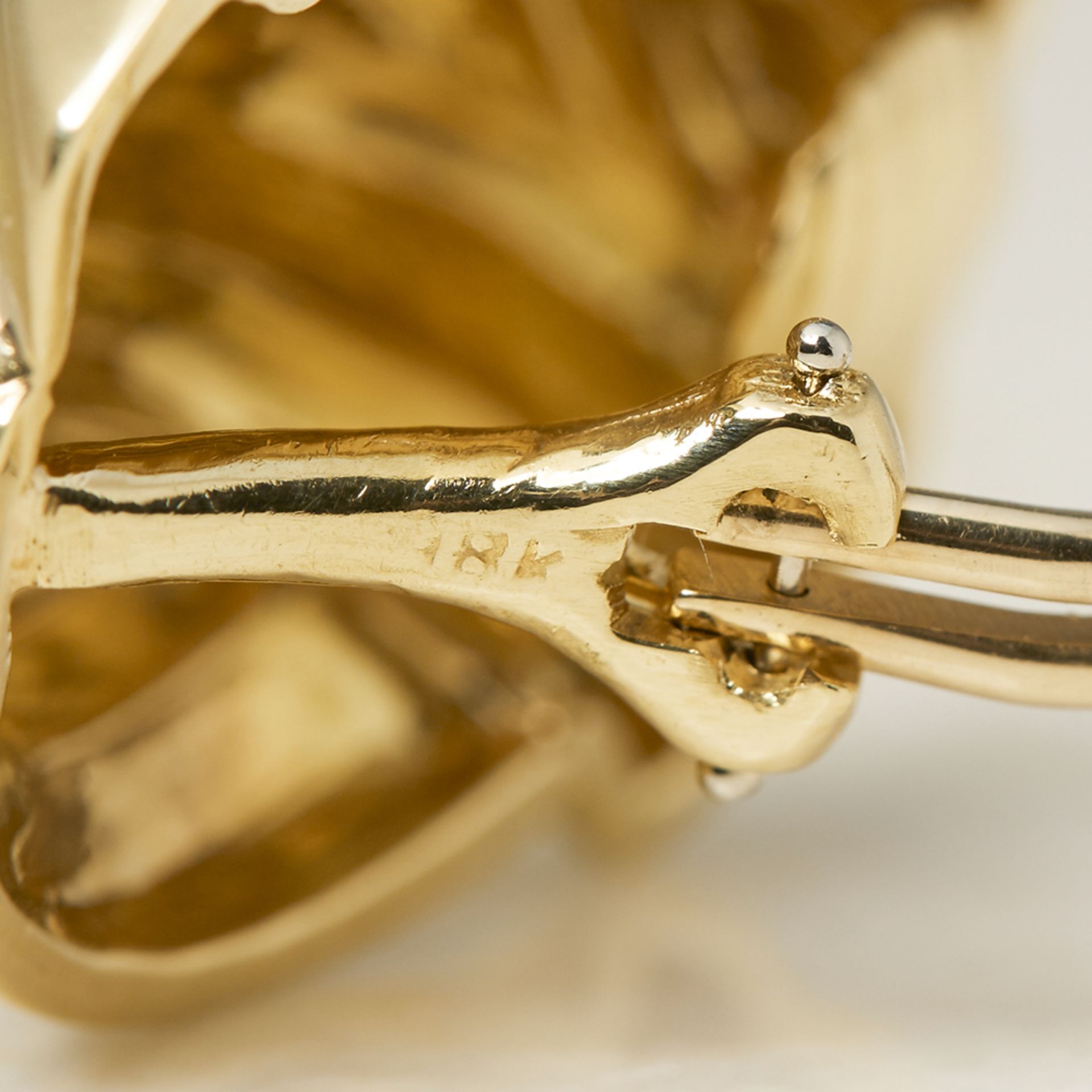Tiffany & Co. 18k Yellow Gold Ear Clips - Image 6 of 7