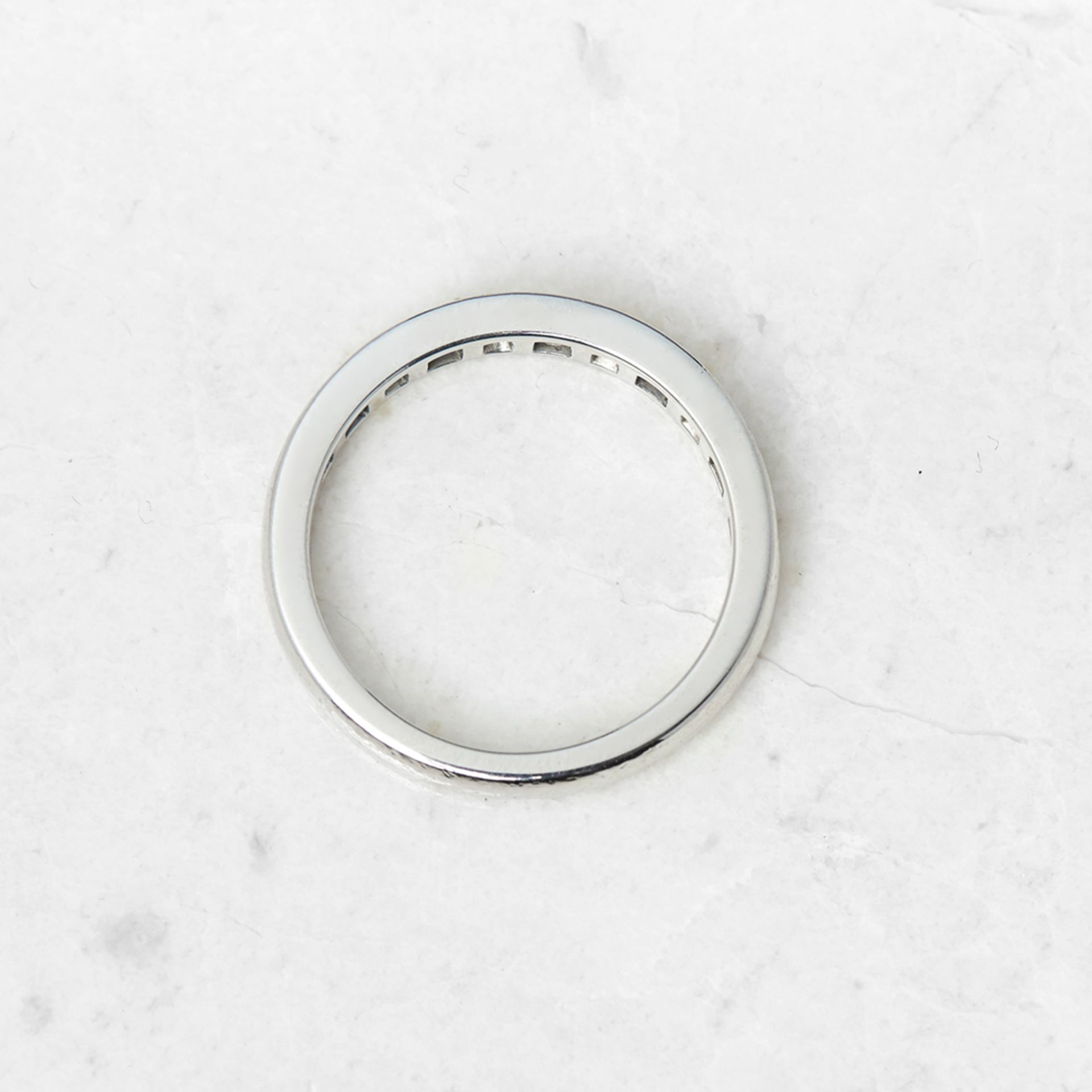 Tiffany & Co. Platinum 0.60ct Diamond Half Eternity Ring - Image 5 of 15