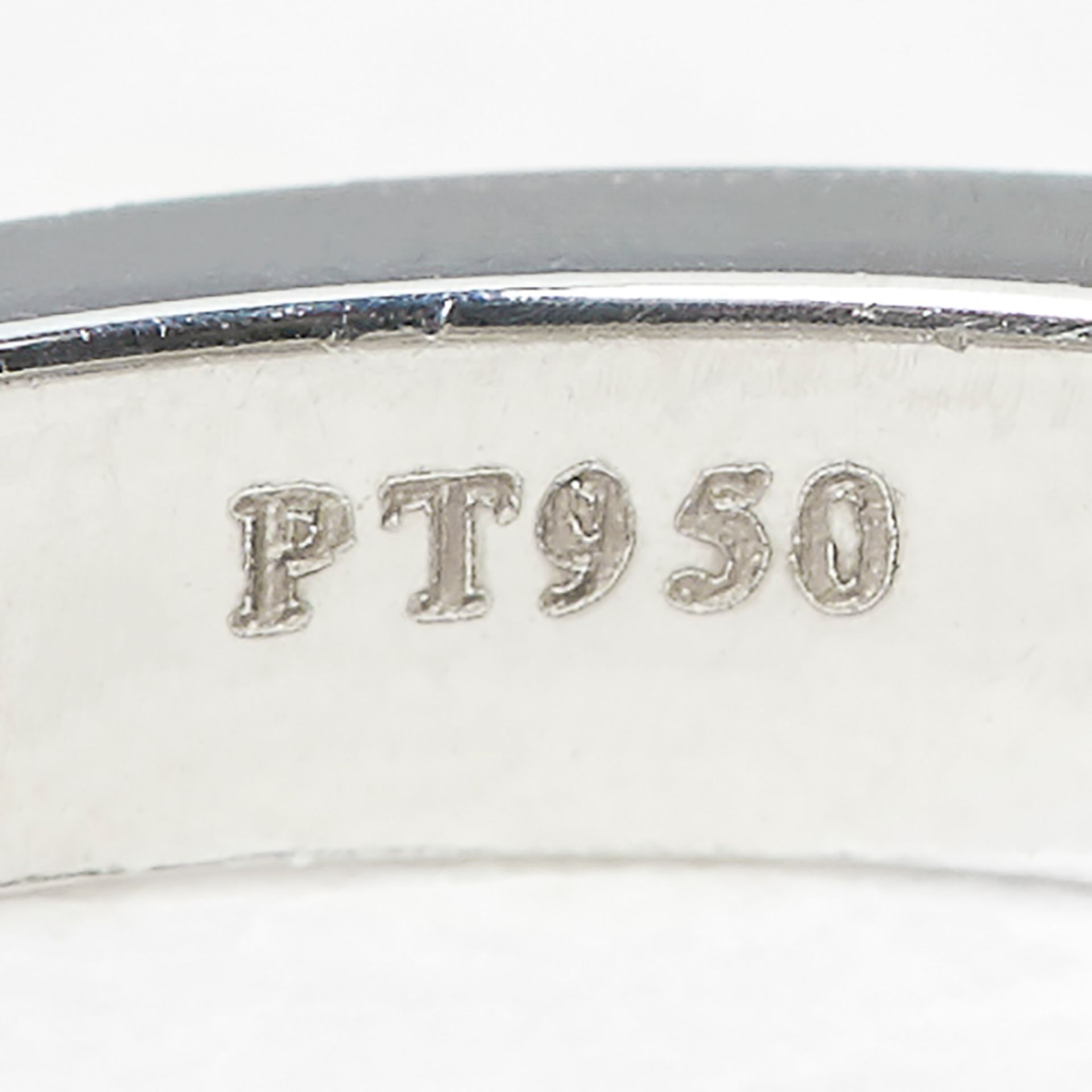 Tiffany & Co. Platinum 0.60ct Diamond Half Eternity Ring - Image 7 of 15
