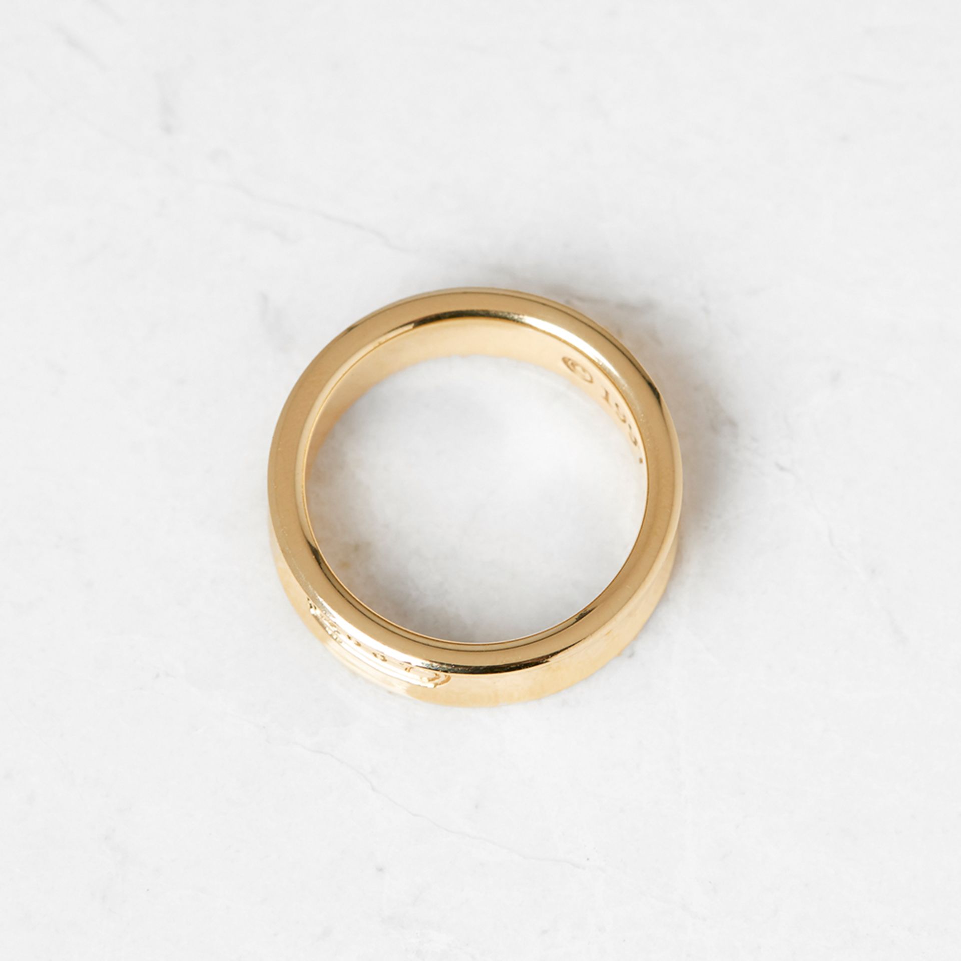 Tiffany & Co. 18k Yellow Gold Tiffany 1837 Ring - Image 5 of 8
