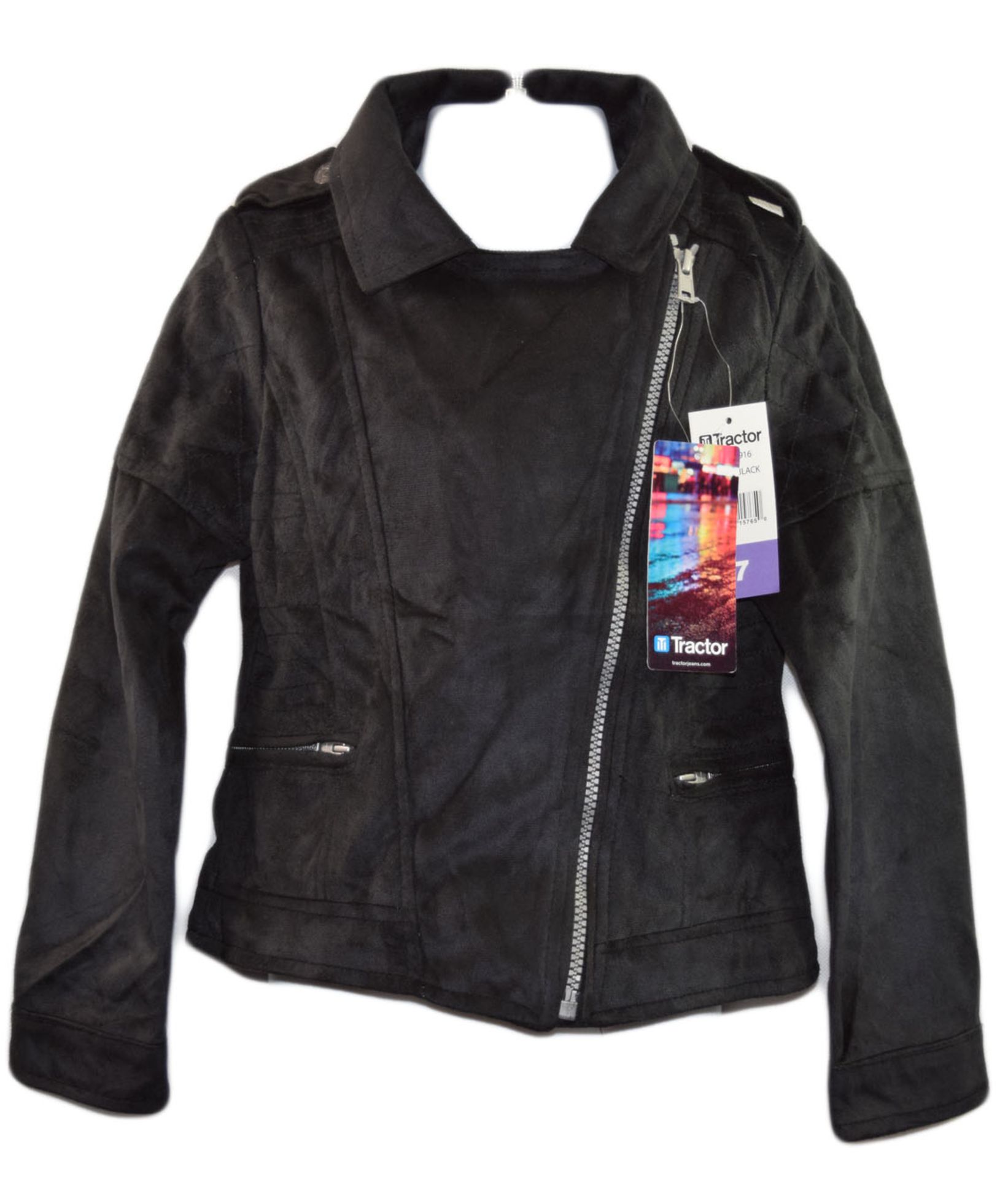 7 x Brand New Girl's Tractor Black Jacket RRP £140