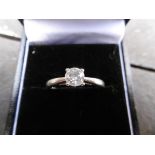 9ct Gold Diamond ring