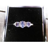 9ct White Gold ring