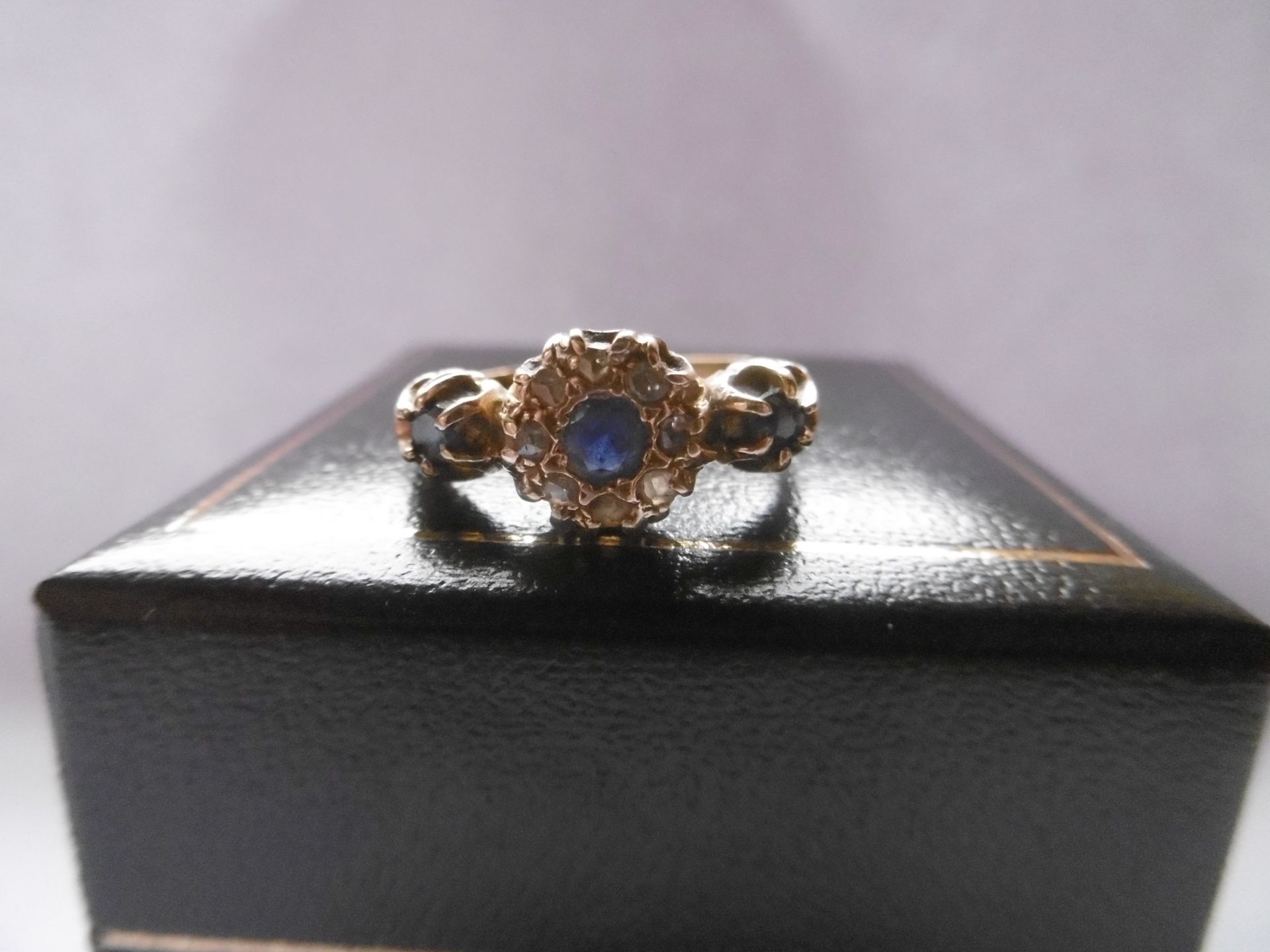 Kashmir Sapphire and Diamond ring - Image 3 of 3