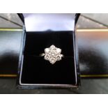 Daisy Diamond Ring