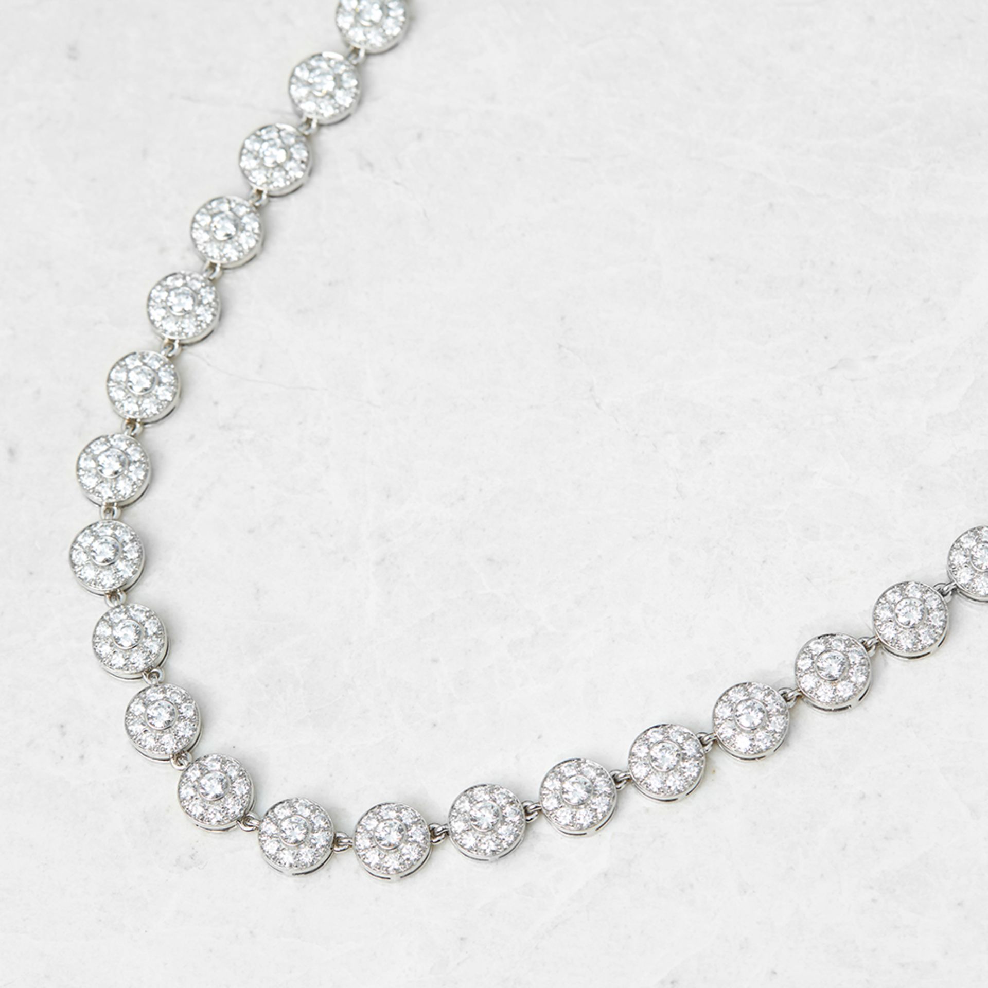 Tiffany & Co. Platinum 6.44ct Diamond Circlet Necklace with Tiffany & Co. Box - Image 2 of 14