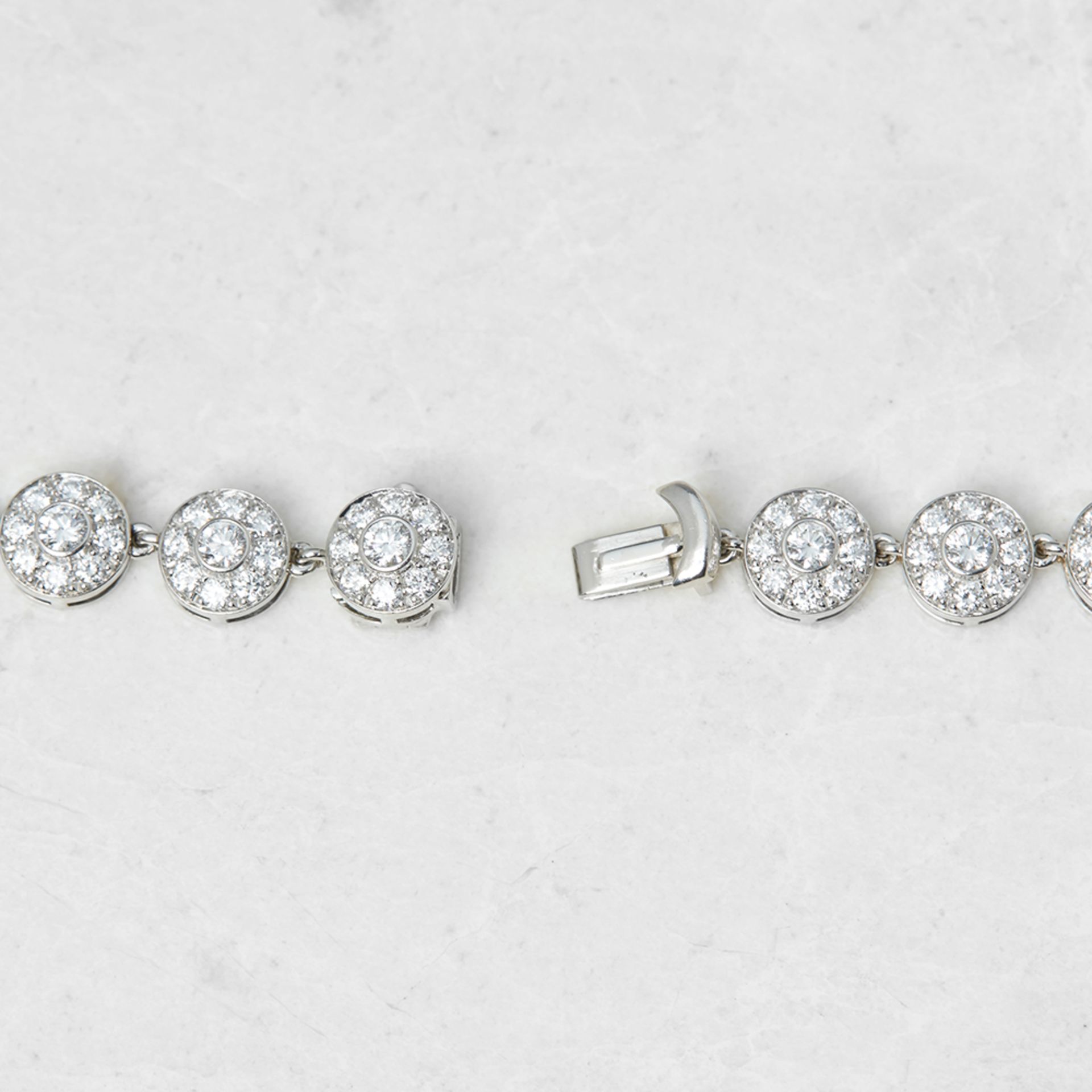 Tiffany & Co. Platinum 6.44ct Diamond Circlet Necklace with Tiffany & Co. Box - Image 5 of 14