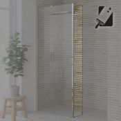 (N19) 250mm - 8mm - Premium EasyClean Wetroom Return Panel A small, but essential, part of your