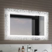 (N8) 600x900mm Galactic Designer Illuminated LED Mirror - Switch Control RRP £499.99. Light up