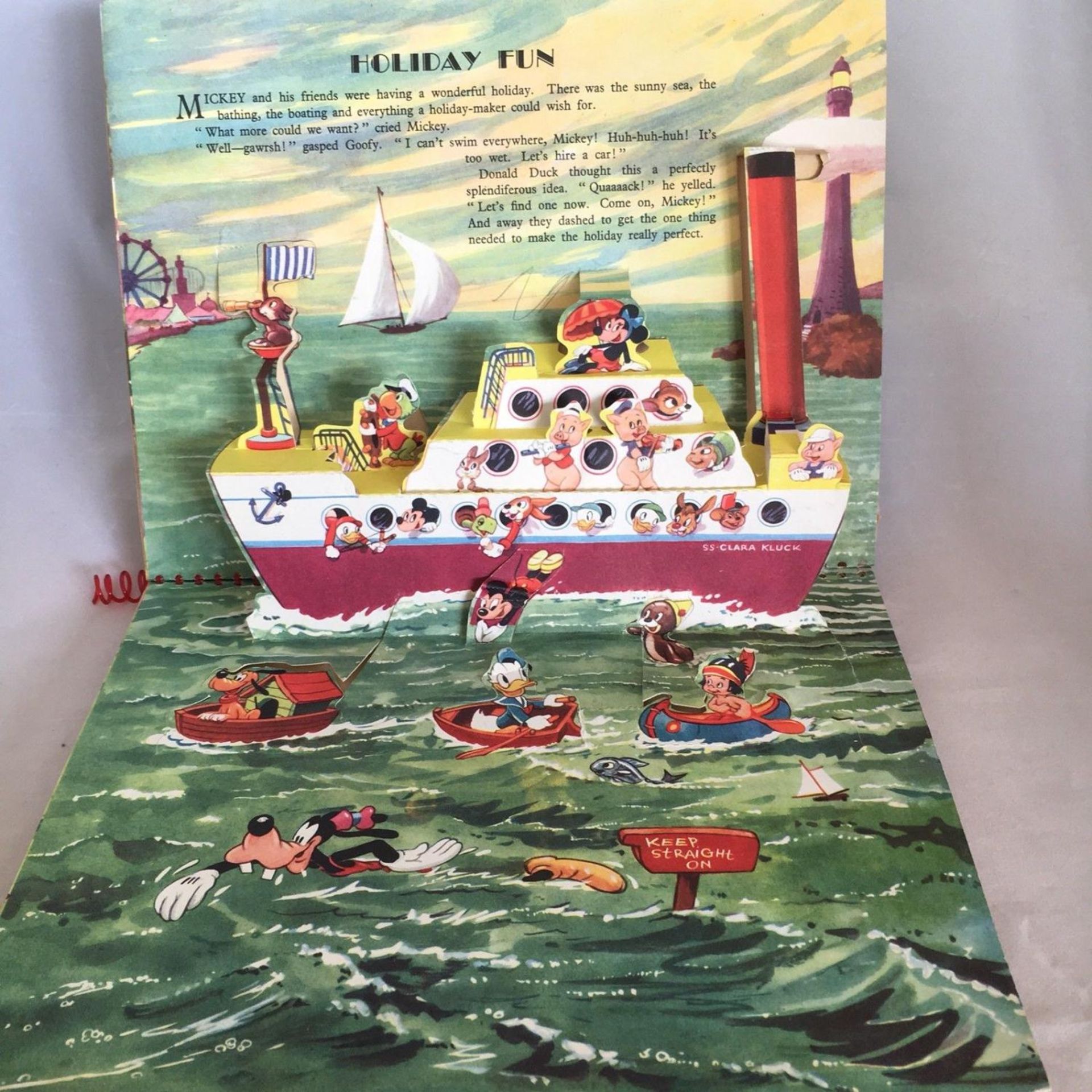 Vintage Dean's Walt Disney Pop-Up Book - Image 3 of 4