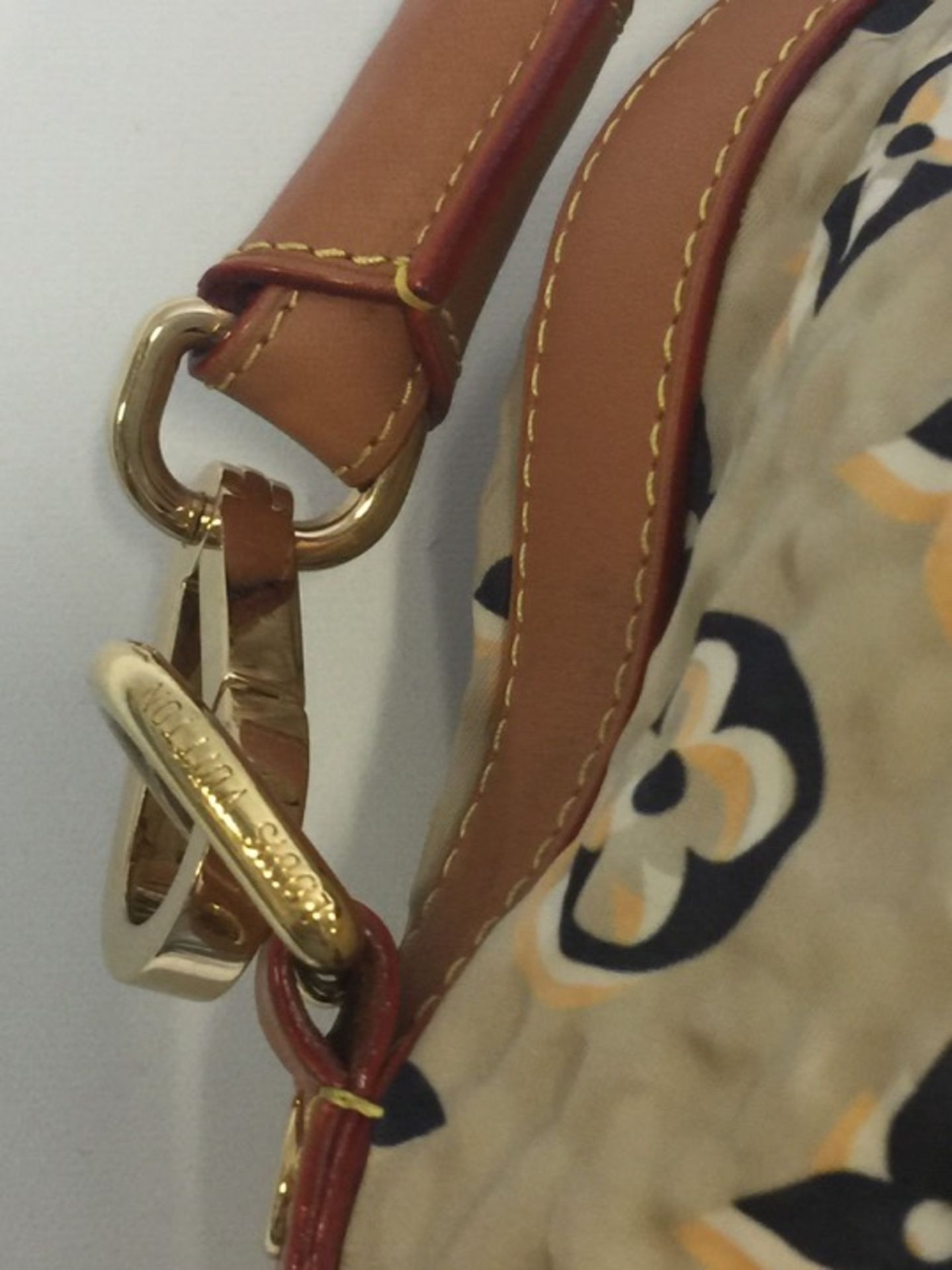 LOUIS VUITTON Limited Edition Tan Monogram Bulles MM Bag - Image 5 of 12