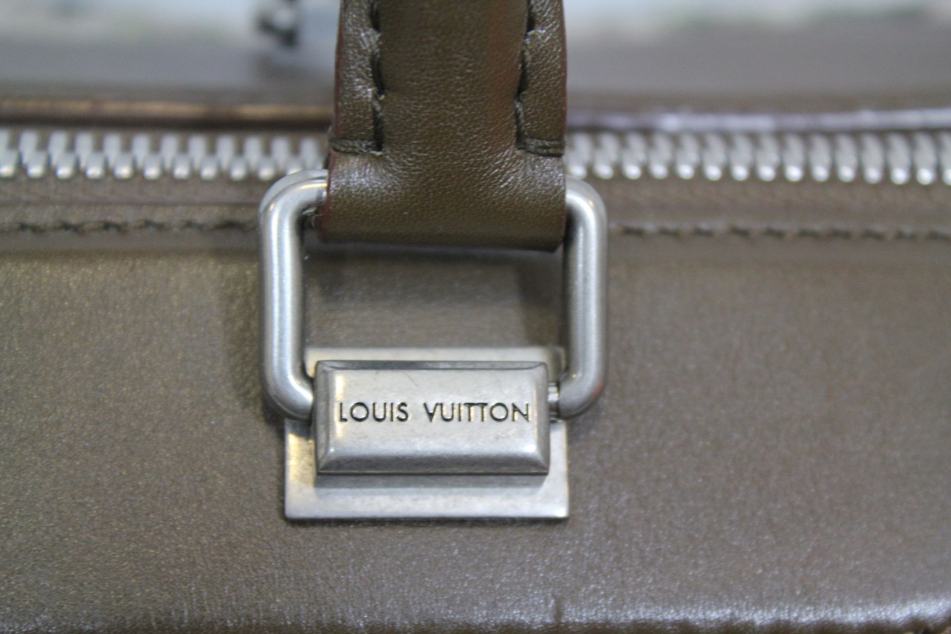 LOUIS VUITTON Limited Edition Khaki Monogram Sunshine Express Speedy Bag - Image 6 of 18