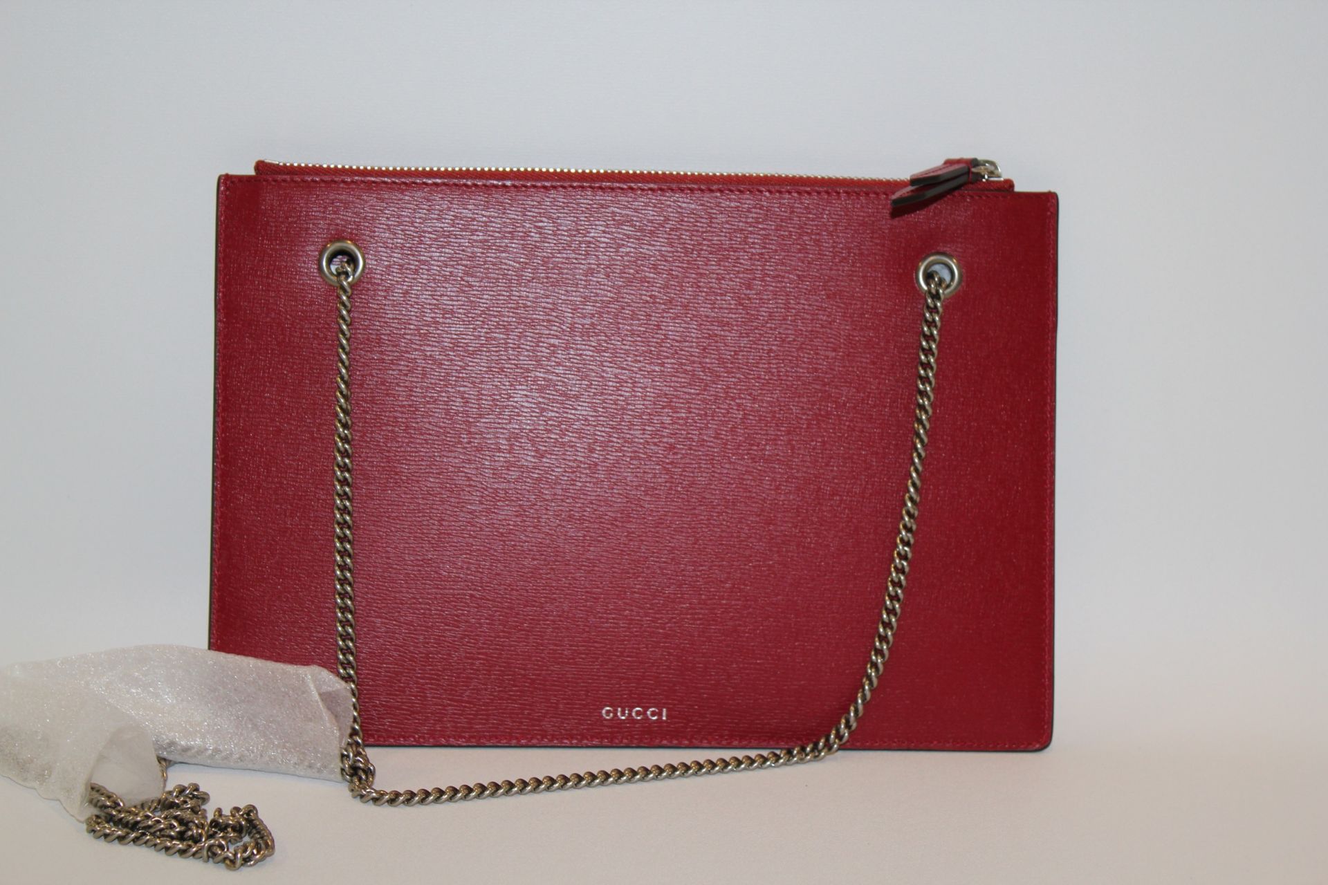 GUCCI Blooms Chain Bag _ Red - Image 3 of 5