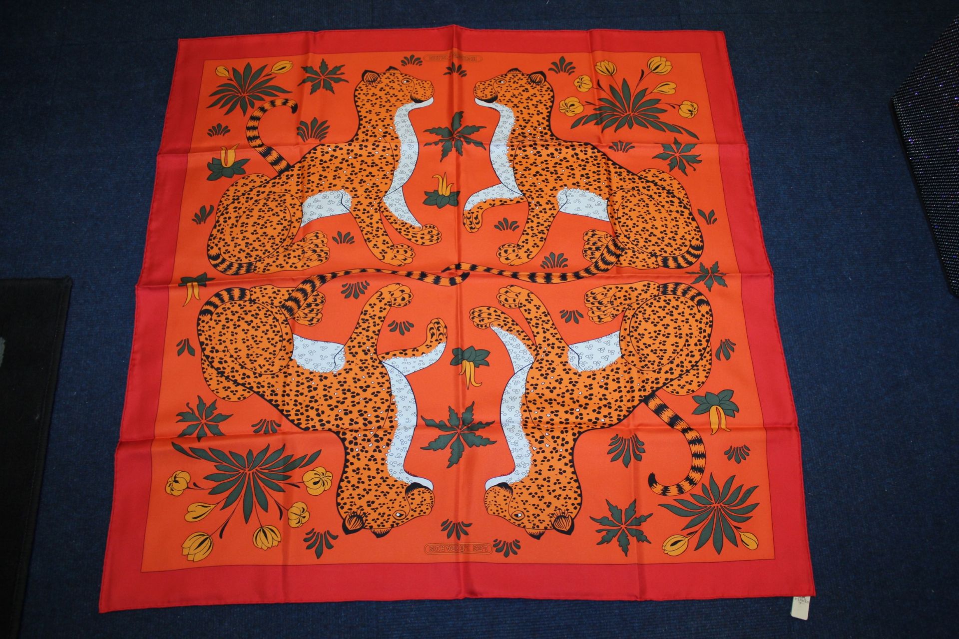 HERMES Leopard Scarf _ 90cm - Image 2 of 5