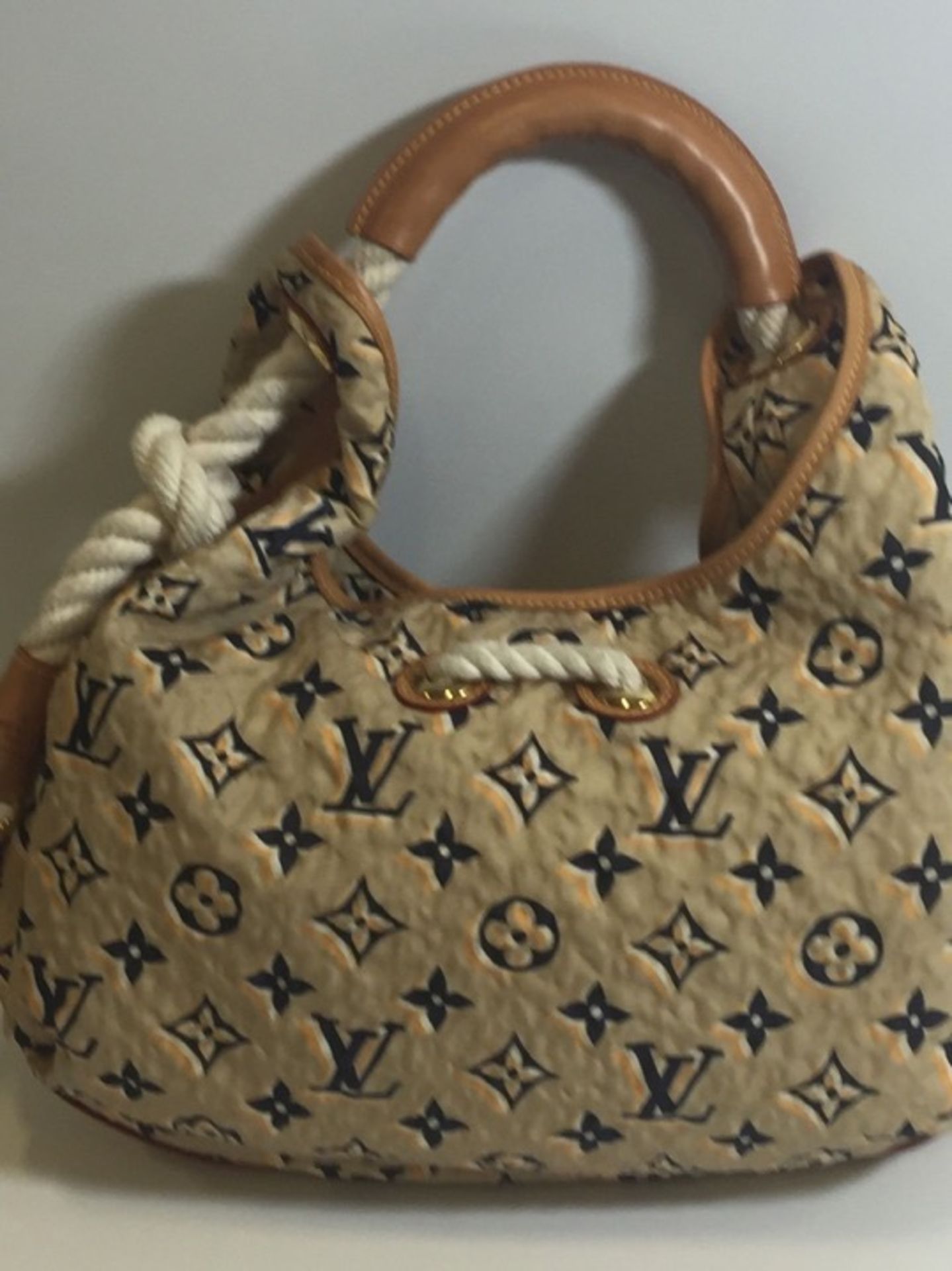 LOUIS VUITTON Limited Edition Tan Monogram Bulles MM Bag - Image 12 of 12