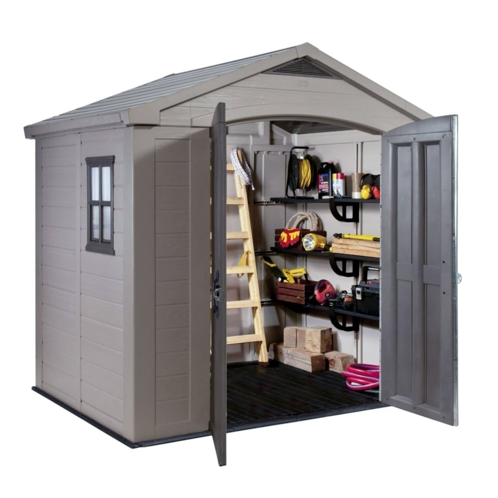 Brand new and boxed Keter Factor 8x6 shed - RRP £595