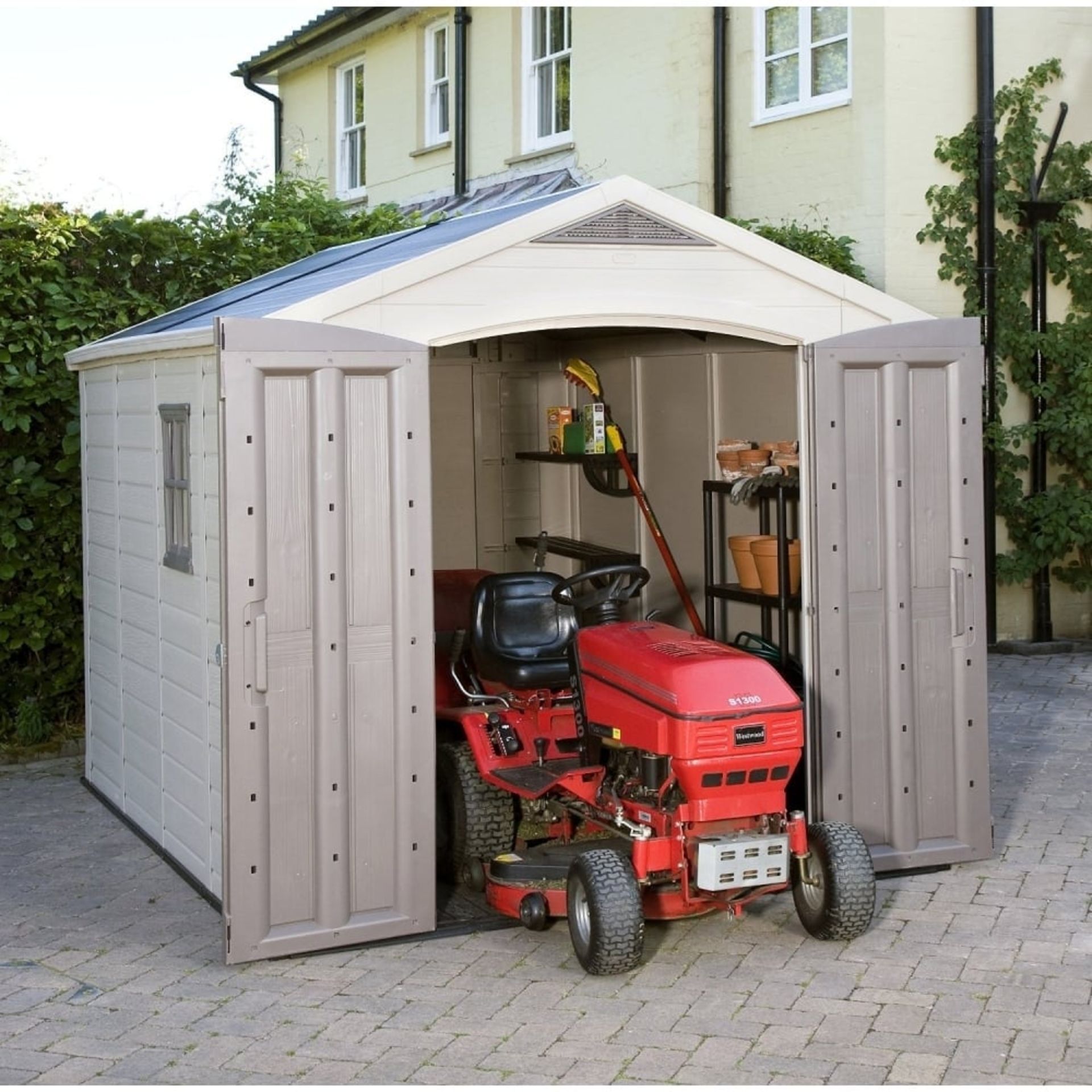 Brand new and boxed Keter Factor 8 x 11 shed - RRP £999