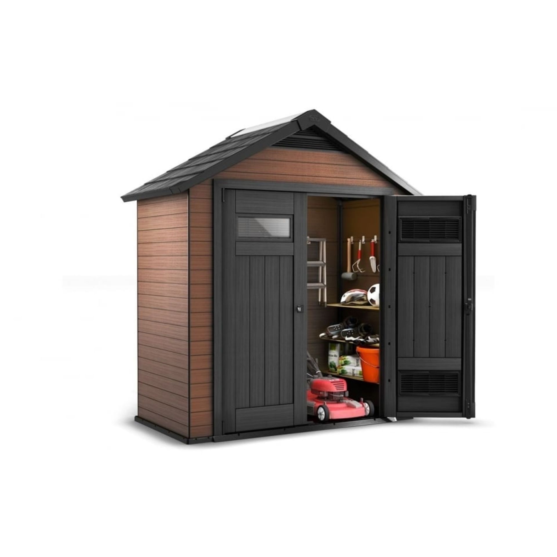 Keter Fusion 754 Garden Shed - Image 2 of 2