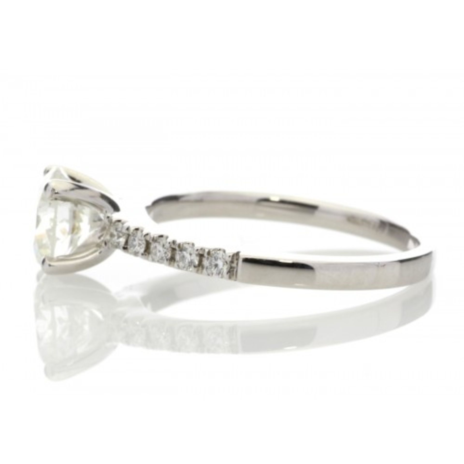 0.69ct diamond set solitaire ring in 18ct gold. Centre stone 0.52ct, G colour and SI2 clarity. - Image 4 of 5