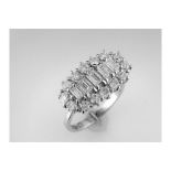 An Impressive Multistone Diamond Ring