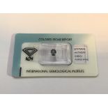 0.80ct Natural Spinel with IGI Certificate