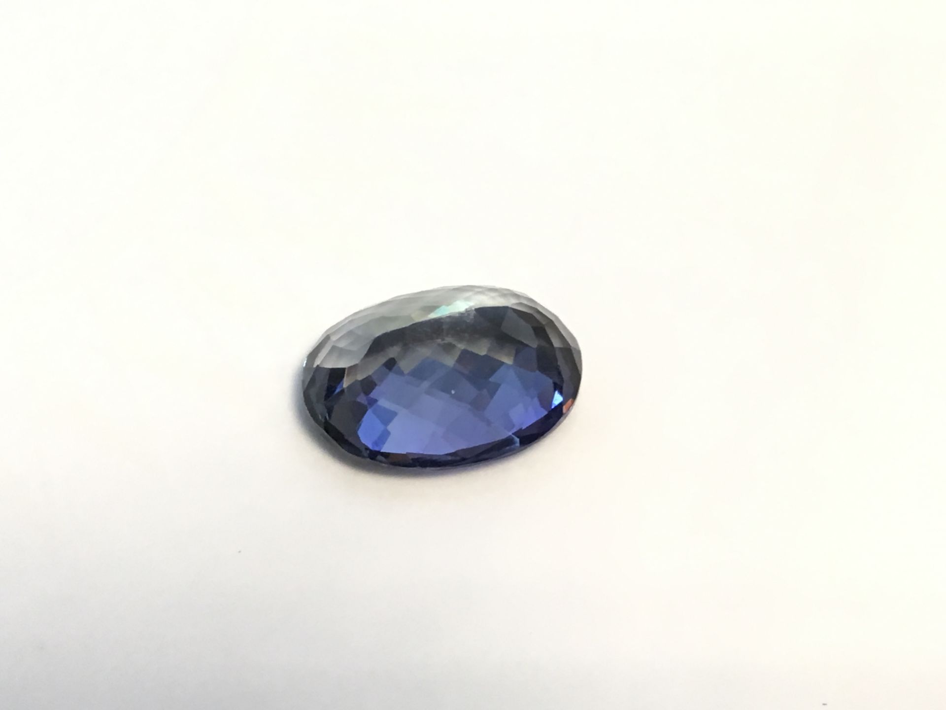 6.15ct Natural Tanzanite with GIA Certificate - Bild 2 aus 4