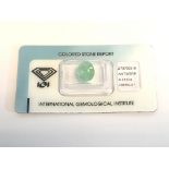 4.23ct Natural Emerald with IGI Certificate