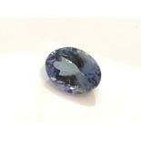 1.80ct Natural Tanzanite with IGI Certificate