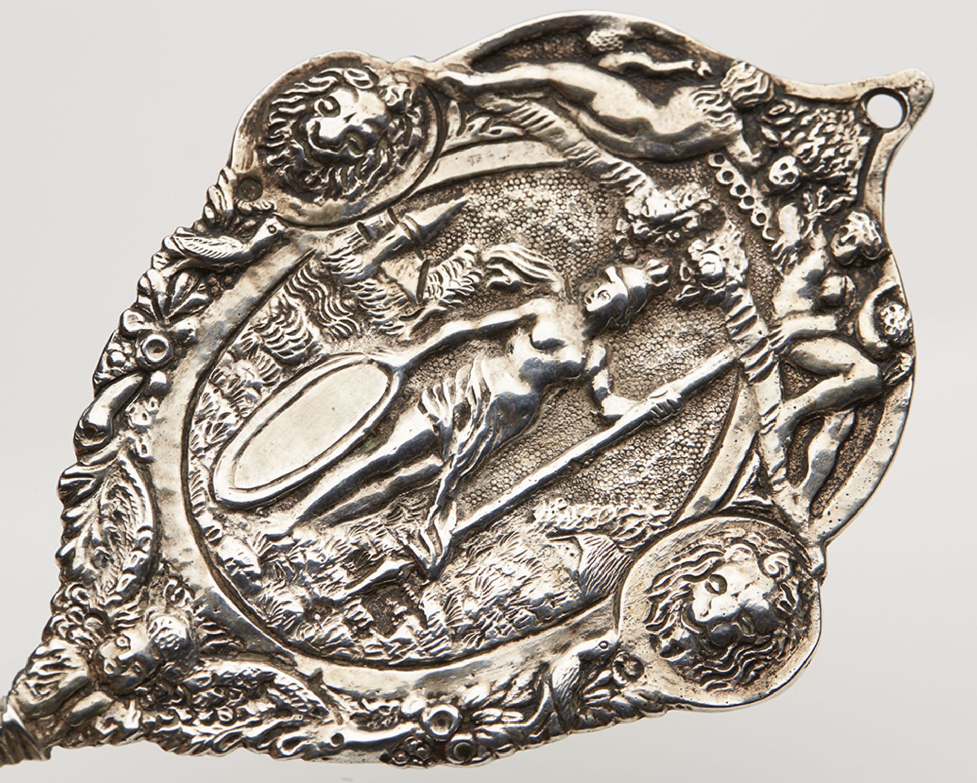 Fine Antique Continental Silver Presentation Spoon With Classical Terminal 18/19Th C. - Image 3 of 8