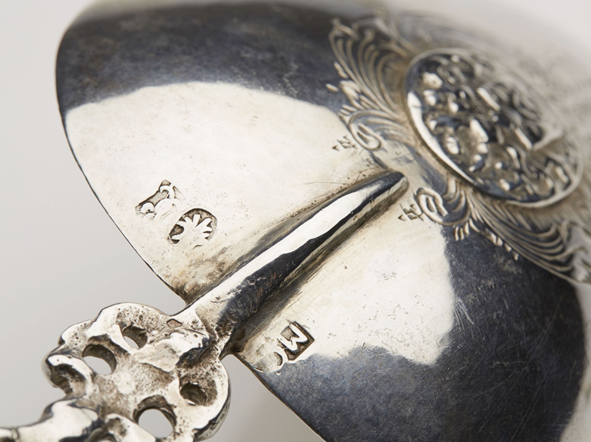 Fine Antique Continental Silver Presentation Spoon With Classical Terminal 18/19Th C. - Image 8 of 8