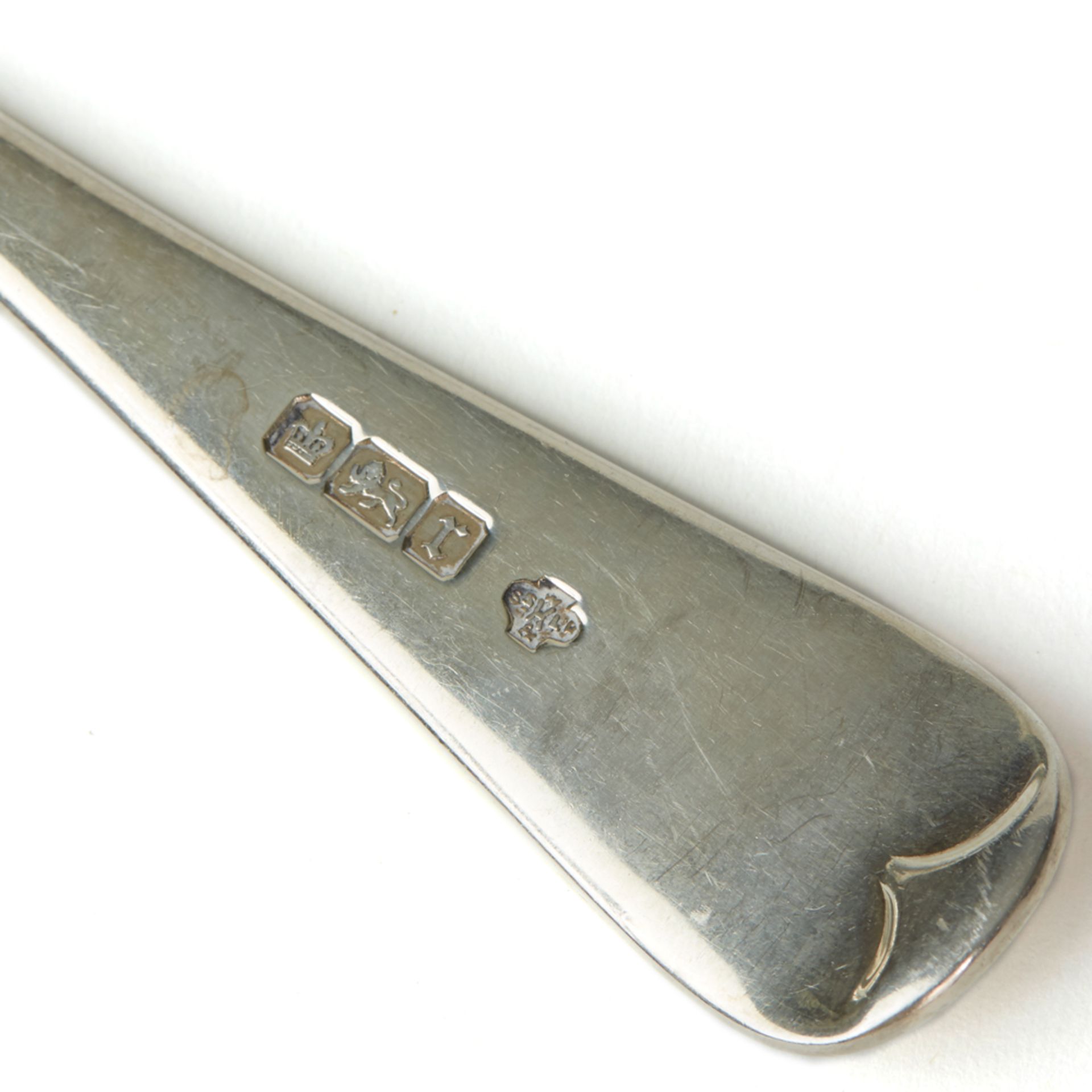 Six Chawner & Co Silver Desert Forks London 1876 - Image 4 of 4