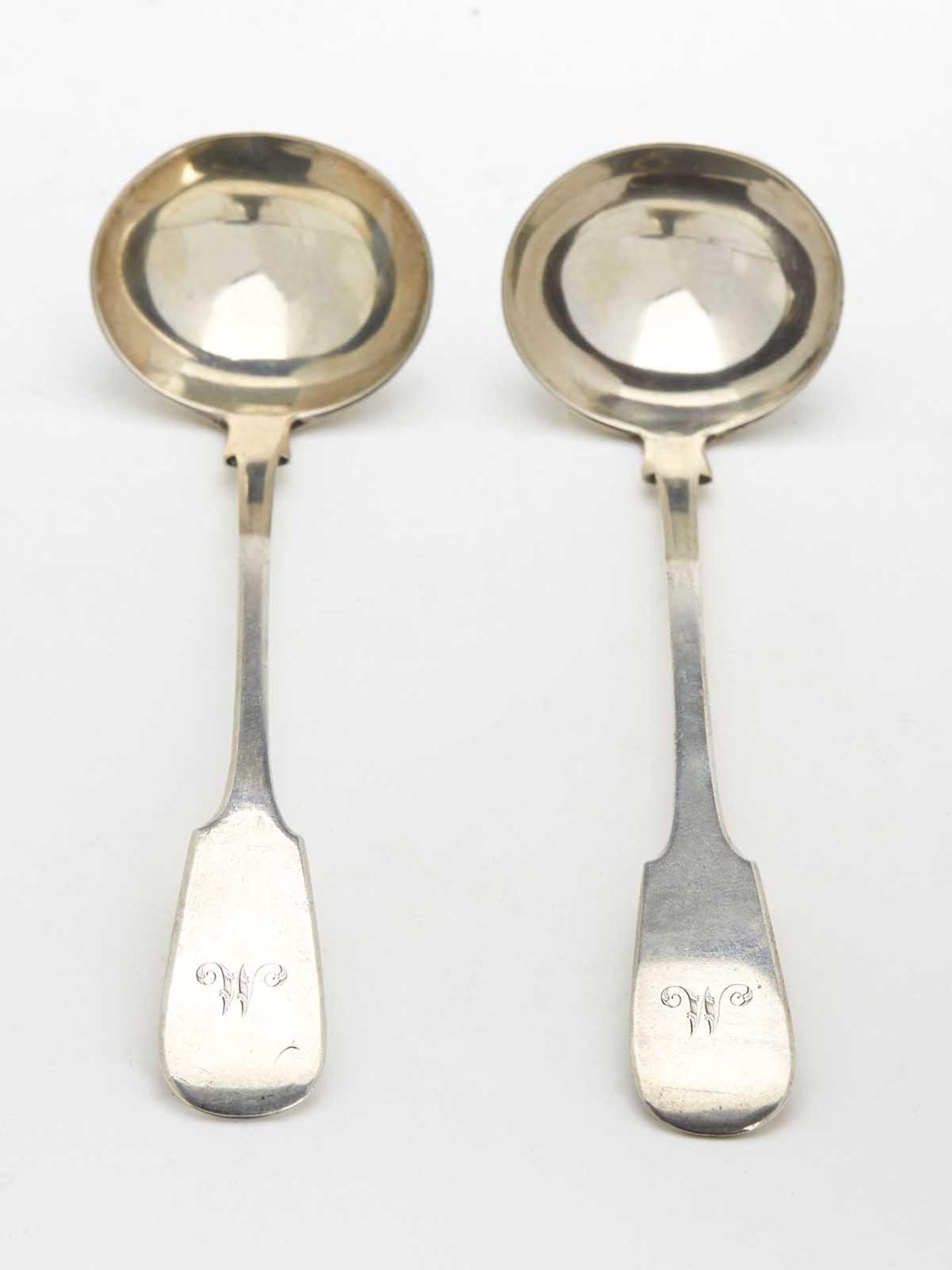 Pair Silver Ladles William Jamieson Aberdeen C.1830