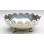 Antique North Indian Silver Footed Bowl C.1900